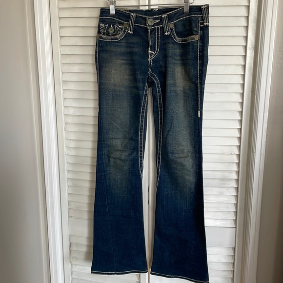 TRUE RELIGION “Joey Big T”  Bootcut Jeans, Size 28 - Picture 3 of 11